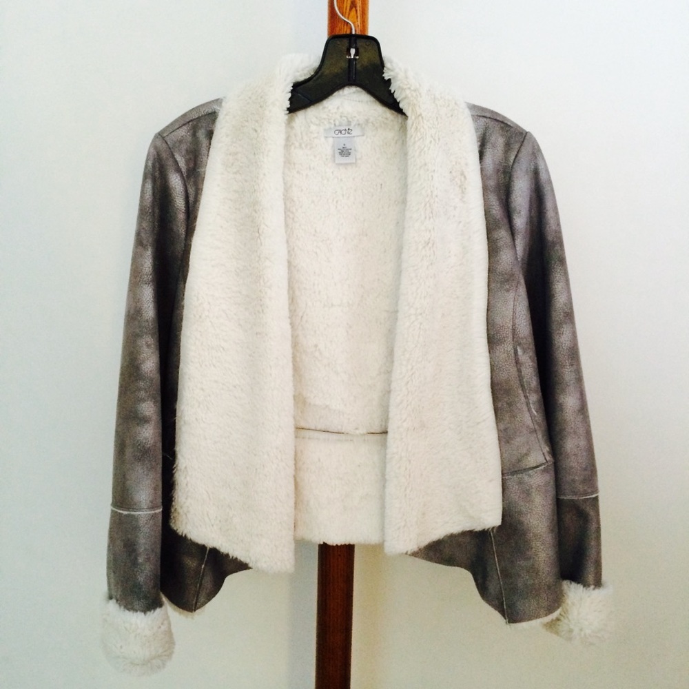 Super Soft & Luxe Cache Faux Full Shearling Jacket